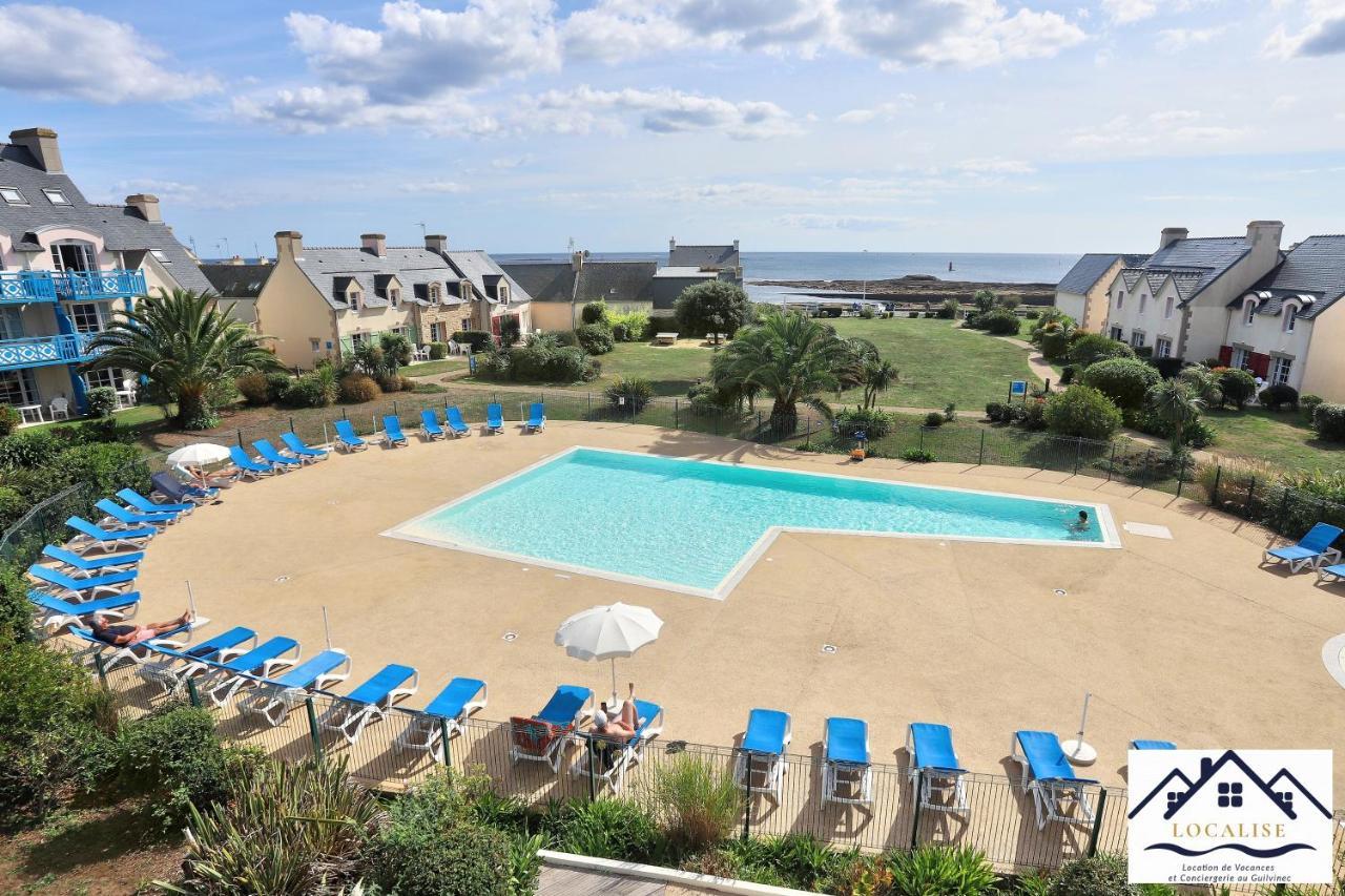 Localise Au Guilvinec - A16 - Vue Sur La Mer, La Piscine Et Le Jardin - Tout A Pied, Plages, Port, Centre, Commerces, Marche - Wifi Inclus - Animaux Bienvenus - Linge De Lit Inclus מראה חיצוני תמונה